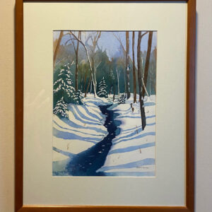 A Snowy Stream by Esther Donlon