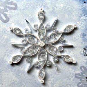 Quilled snowflake by Joan Poltack