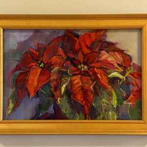 Pointsettias by Chris Reid