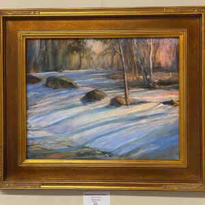 Spring Snow by Christine Reid - Pastel - $980