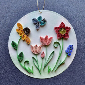 Quilled Springtime Flowers by Joan Poltack